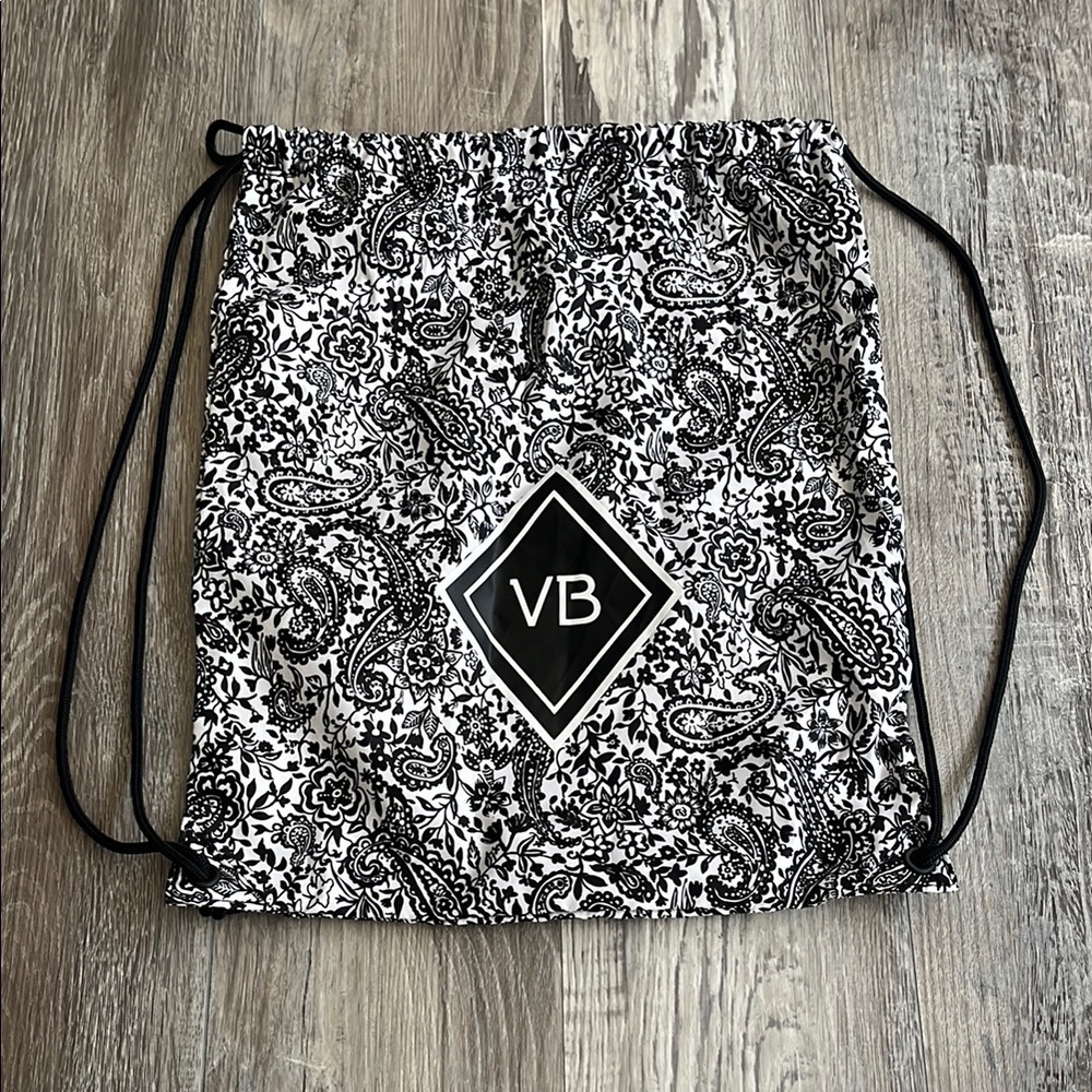 Vera Bradley Black and White Backsack